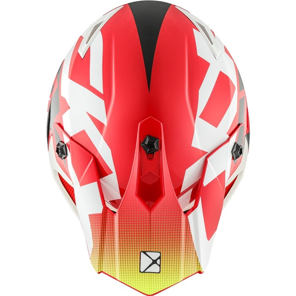 CKX TX019Y HOWL HELMET   in Glossy Red