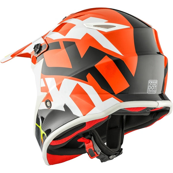 CKX TX019Y HOWL HELMET   in Glossy Orange