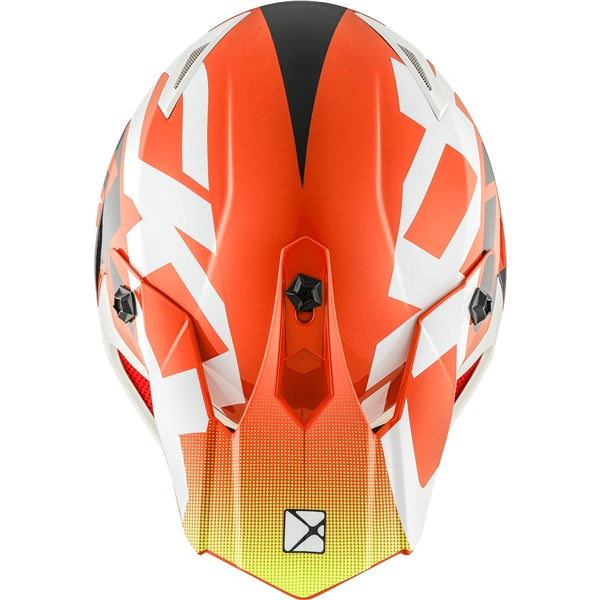 CKX TX019Y HOWL HELMET   in Glossy Orange