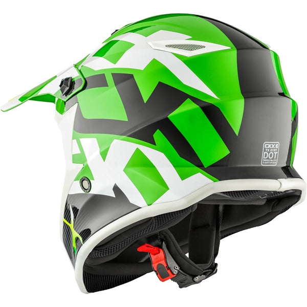 CKX TX019Y HOWL HELMET   in Glossy Green