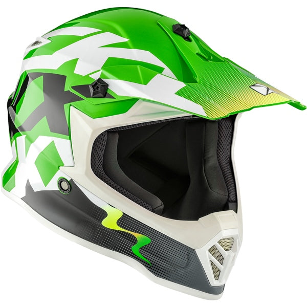 CKX TX019Y HOWL HELMET   in Glossy Green
