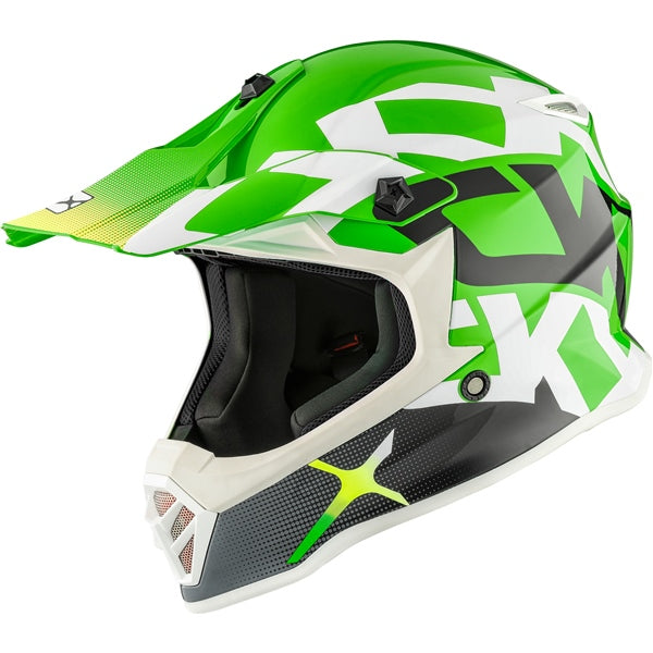 CKX TX019Y HOWL HELMET   in Glossy Green