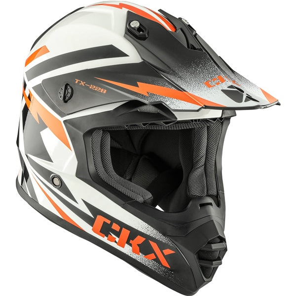 CKX TX228 Bolt Helmet 2025 - Glossy Orange