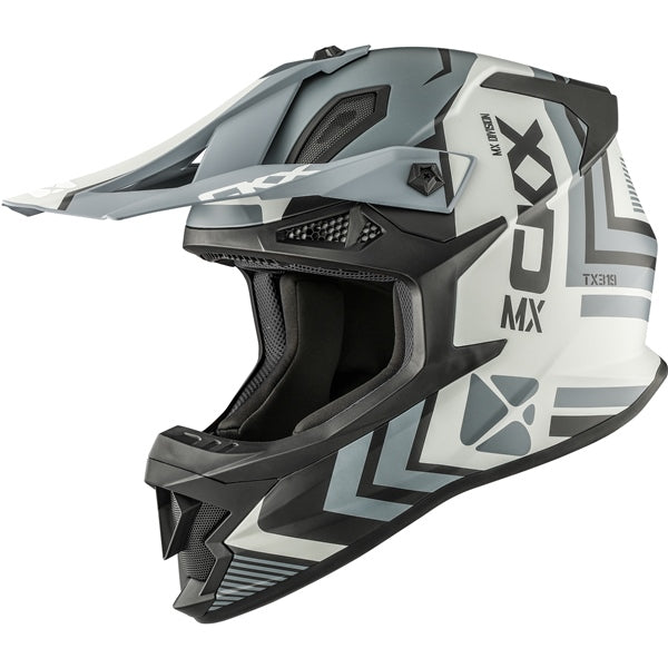 CKX TX319 Arrow Helmet - Matte Grey