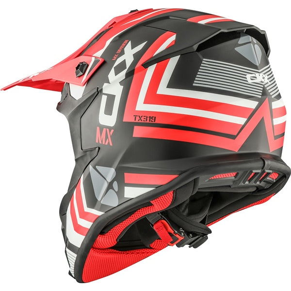 CKX TX319 Arrow Helmet - Matte Red