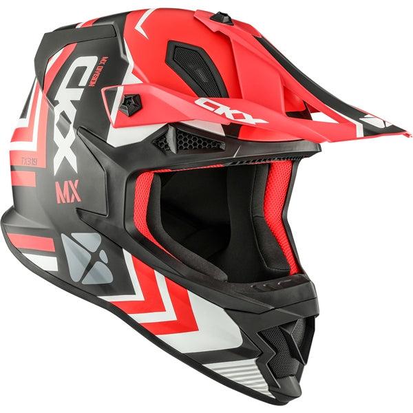 CKX TX319 Arrow Helmet - Matte Red