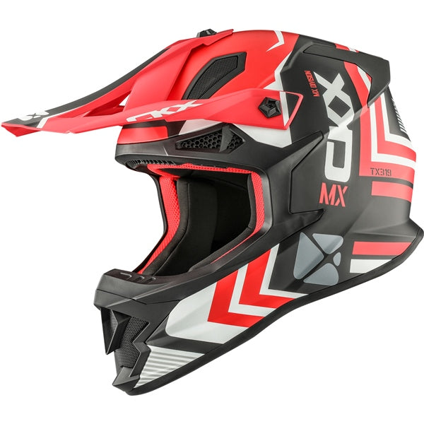 CKX TX319 Arrow Helmet - Matte Red