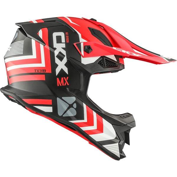 CKX TX319 Arrow Helmet - Matte Red