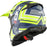 CKX TX319 Arrow Helmet - Matte Blue/Hi-Viz Yellow
