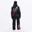 FXR COLD CROSS CX LITE MONOSUIT in Black/Razz-Blue Fade