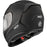 CKX RR24Y Solid Youth Helmet - Double Lens 2025 - Matte Black