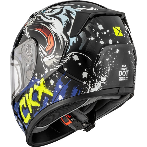 CKX RR24Y Amur Youth Helmet Double Lens 2025 - Blue