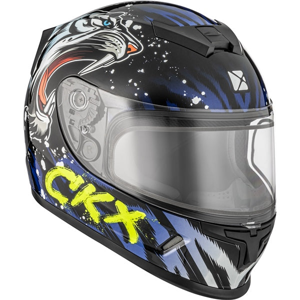 CKX RR24Y Amur Youth Helmet Double Lens 2025 - Blue