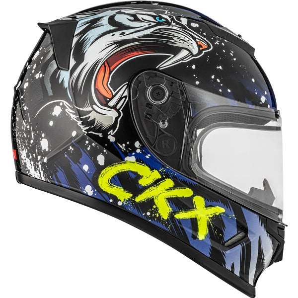 CKX RR24Y Amur Youth Helmet Double Lens 2025 - Blue