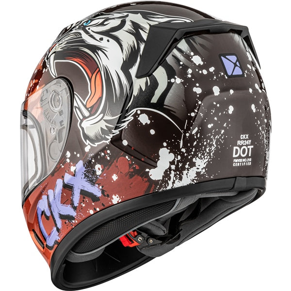 CKX RR24Y Amur Youth Helmet Double Lens 2025 - Tawny
