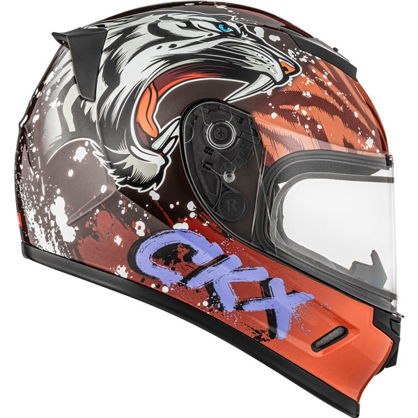 CKX RR24Y Amur Youth Helmet Double Lens 2025 - Tawny