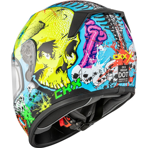 CKX RR24Y Frak Youth Helmet 2025 - Blue