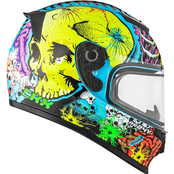 CKX RR24Y Frak Youth Helmet 2025 - Blue