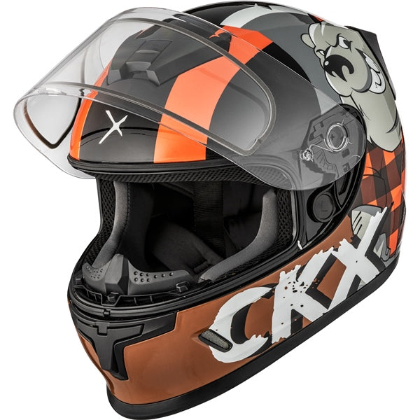 CKX RR24Y Lumberjack Youth Helmet 2025 - Orange
