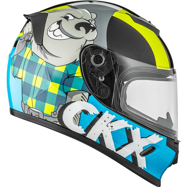 CKX RR24Y Lumberjack Youth Helmet 2025 - Green