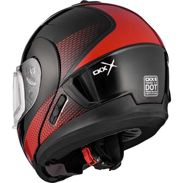 CKX TRANZ 1.5 AMS CYBER HELMET 2025 - Red