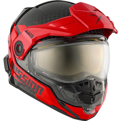 CKX Mission AMS Alaska Free-face Helmet in Glossy Red