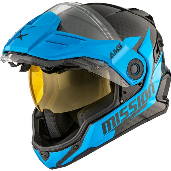 CKX Mission AMS Alaska Free-face Helmet in Glossy Blue
