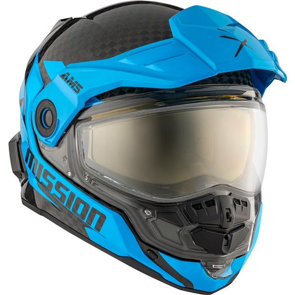 CKX Mission AMS Alaska Free-face Helmet in Glossy Blue