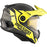 CKX Mission AMS Alaska Free-face Helmet in Glossy Sunny Lime