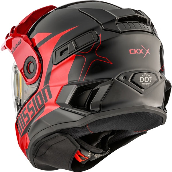 CKX MISSION AMS ALASKA HELMET 2025 - Glossy Red