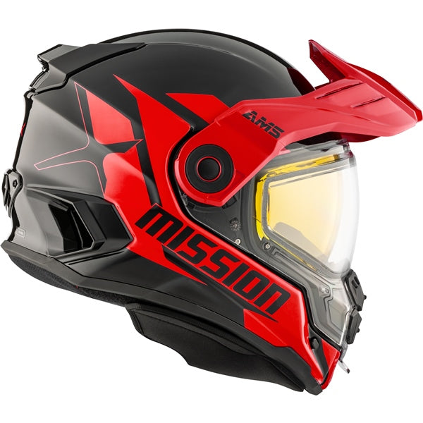 CKX MISSION AMS ALASKA HELMET 2025 - Glossy Red