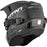 CKX Titan AMS Solid Fiberglass Helmet 2025 - Matte Black Electric Double Lens
