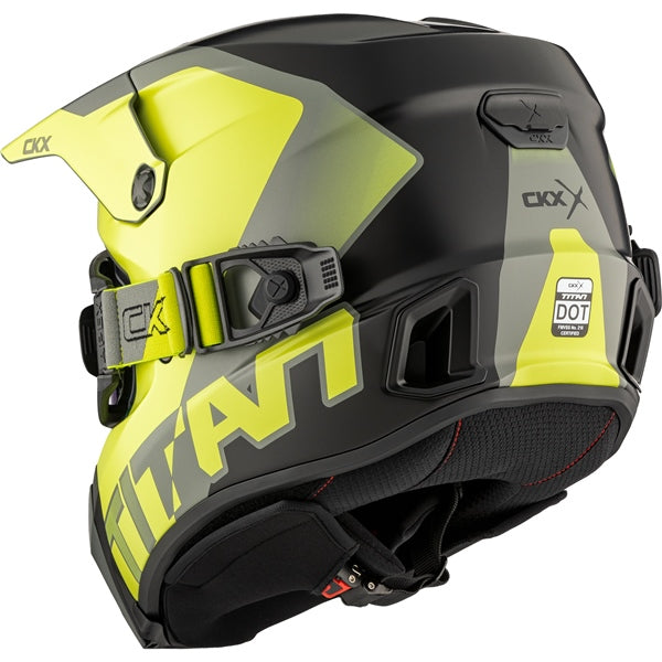 CKX Titan AMS Nunavut Helmet 2025 - Matte Sunny Lime