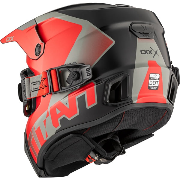 CKX Titan AMS Nunavut Helmet 2025 - Matte Red