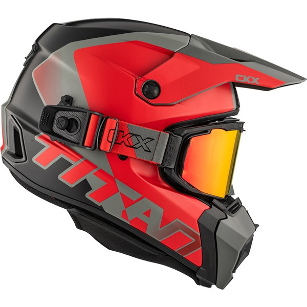 CKX Titan AMS Nunavut Helmet 2025 - Matte Red