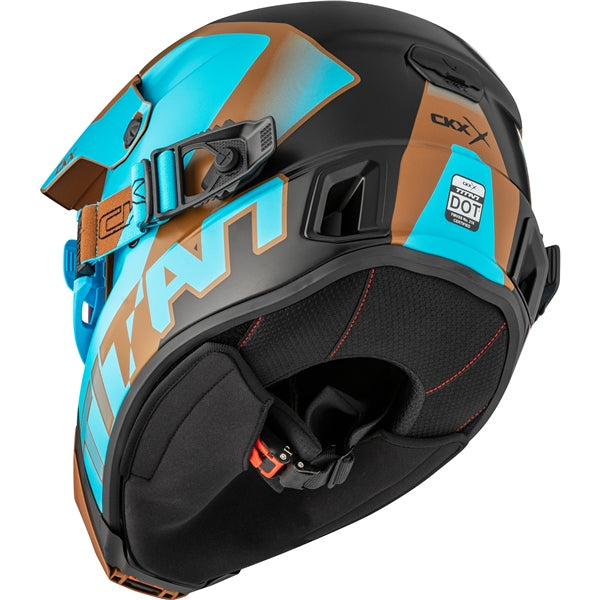 CKX Titan AMS Nunavut Helmet 2025 - Matte Blue/Pecan