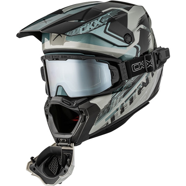 CKX Titan AMS Concordia Helmet 2025 - Glossy Grey