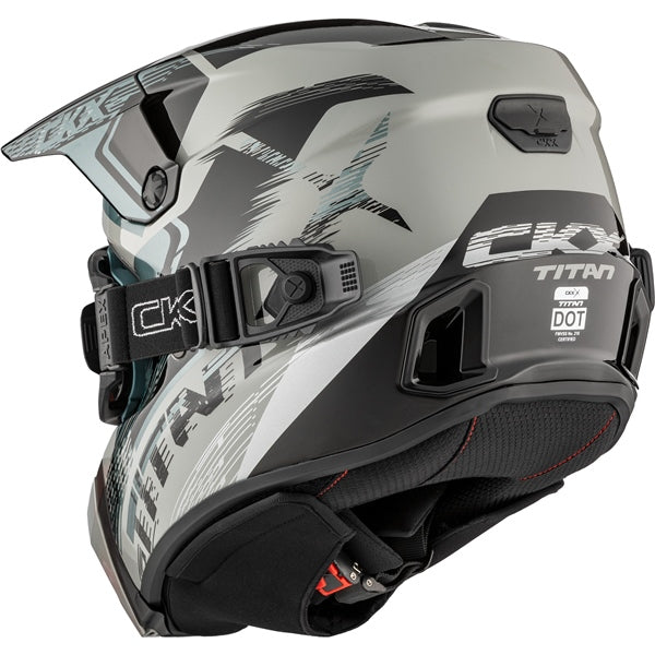 CKX Titan AMS Concordia Helmet 2025 - Glossy Grey