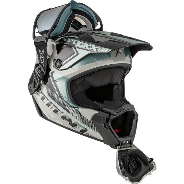 CKX Titan AMS Concordia Helmet 2025 - Glossy Grey
