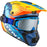 CKX Titan AMS Concordia Helmet 2025 - Glossy Blue/Yellow/Red