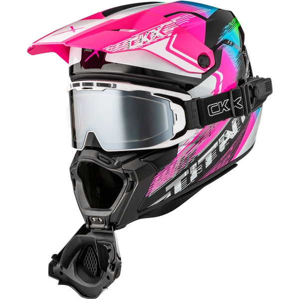 CKX Titan AMS Concordia Helmet 2025 - Glossy Pink