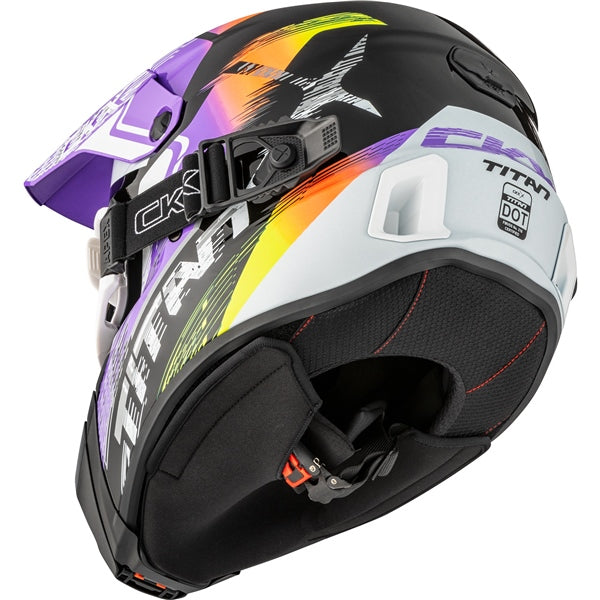 CKX Titan AMS Concordia Helmet 2025 - Glossy Violet