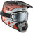 CKX Titan AMS Vaneer Helmet - Double Lens 2025 - Glossy Red