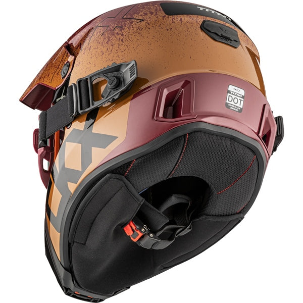 CKX Titan AMS Vaneer Helmet - Double Lens 2025 - Glossy Pecan