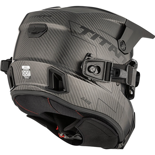 CKX Titan AMS PRO Solid Carbon Helmet 2025 - Matte Black