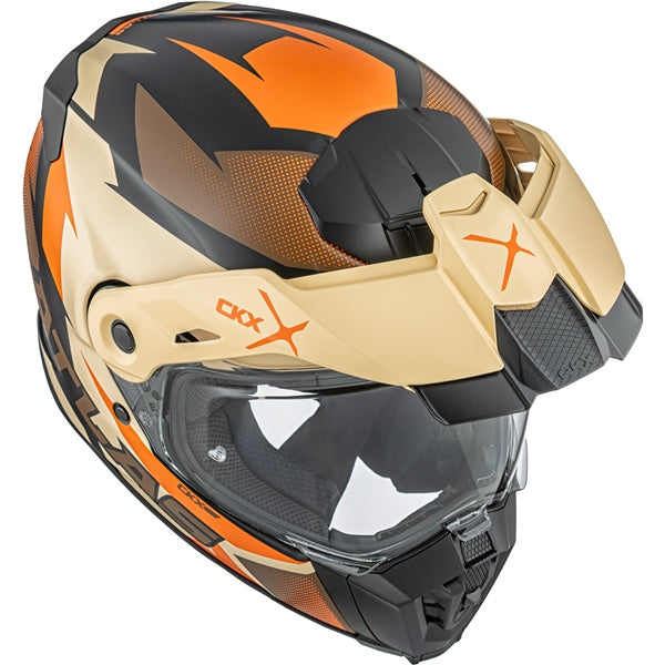 CKX ATLAS DUST HELMET 2026 in Glossy Orange