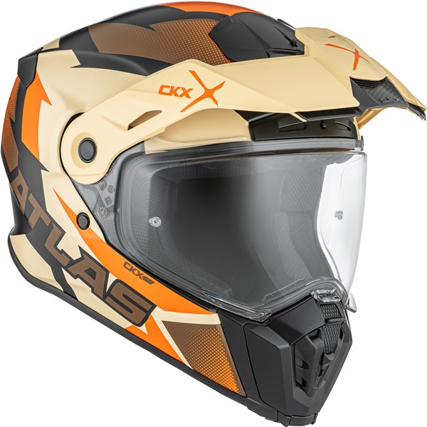 CKX ATLAS DUST HELMET 2026 in Glossy Orange