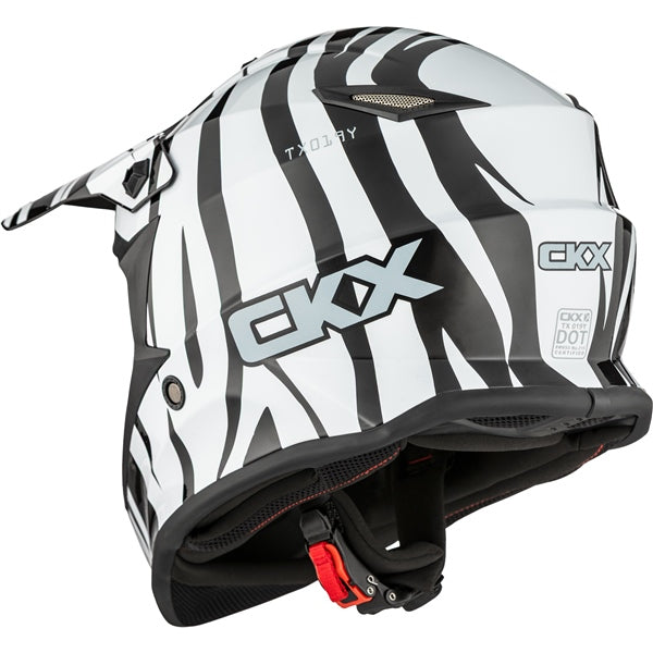 CKX TX019Y ZOO HELMET   in Glossy White