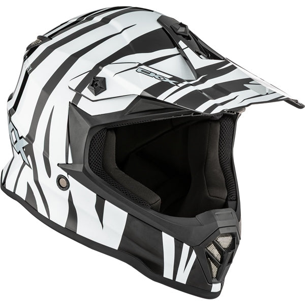 CKX TX019Y ZOO HELMET   in Glossy White