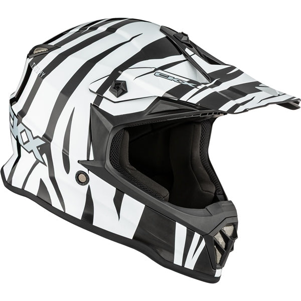 CKX TX019Y ZOO HELMET   in Glossy White